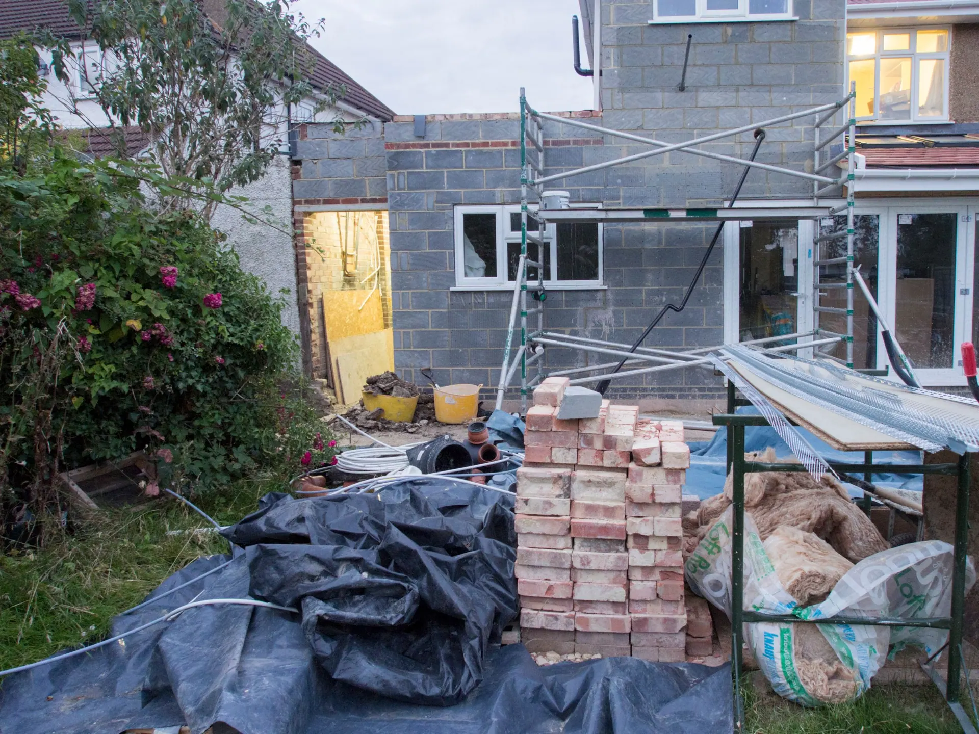 Week 1: Fundering en eerste lagen