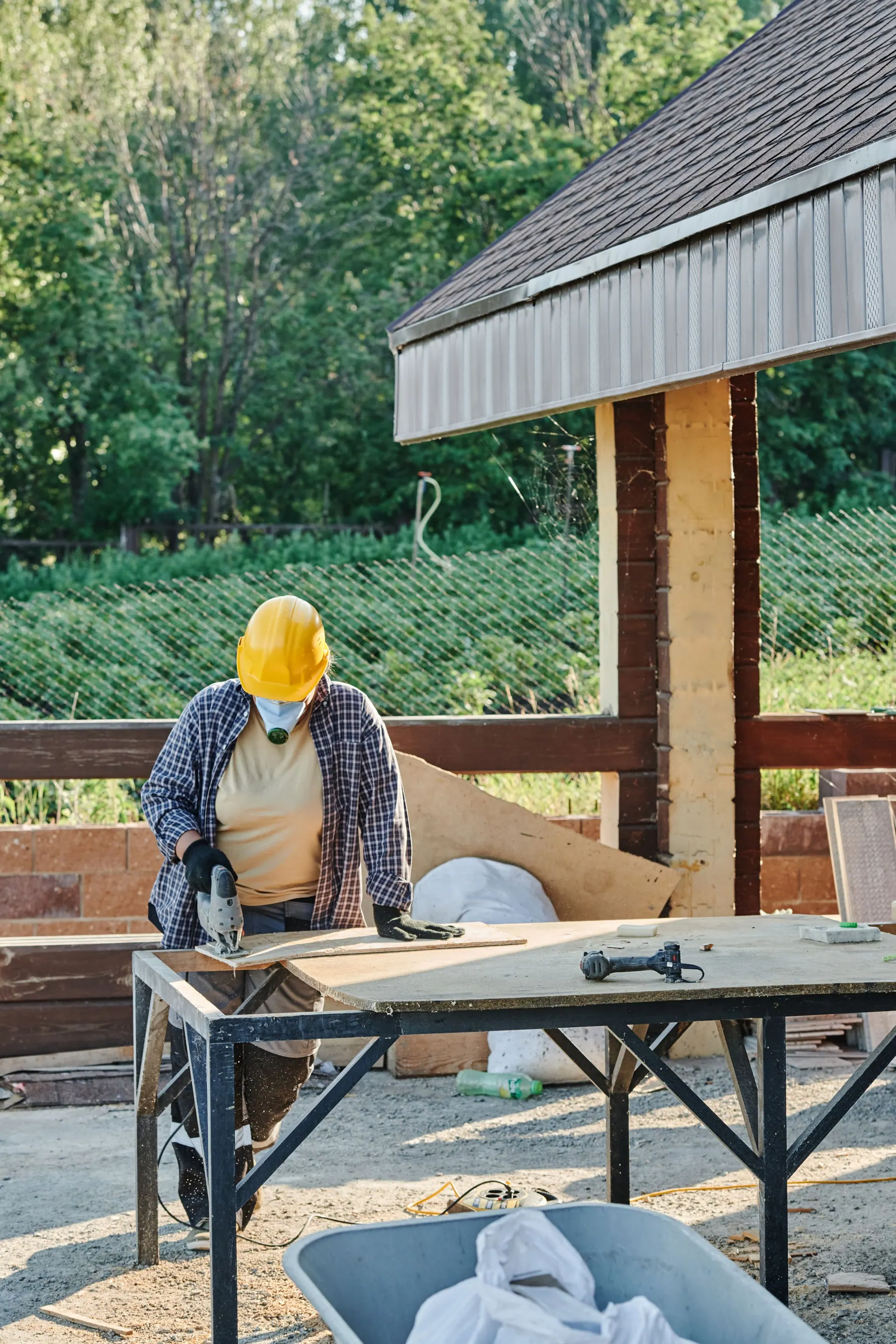 Houtwerk aan een boerderij in Blaricum, foto 4